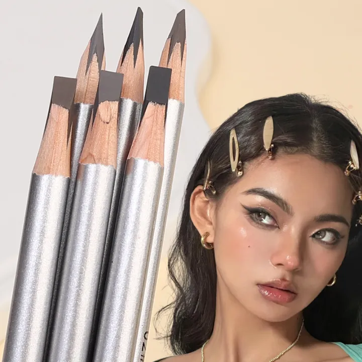 Hard Eyebrow Pen Waterproof Permanent Makeup Eye Brow Definer Enhancers Pencil Natural Henna Eyebrow Tint