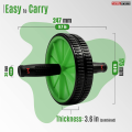 Ab wheel roller, ab wheel , abdominal wheel, abs wheel roller - Multicolor. 
