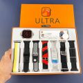 7 in 1 Ultra Smart Watch 49mm Series 9 Ultra 2.01" IPS HD Large Screen | NFC Smartwatch | Bluetooth Calling, Fitness & Sports Modes | Smartwatch with Seven Watch Straps | Smart Watch for Men, Boys, Girls | Ultra 2.0 Smart Watch. 
