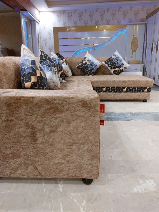 Metro%20Furniture%20Turkish%20Fabric%20L%20Shape%206%20Seated%20Sofa%20Tufted%20Seats%20Printed%20Cushions%20&%20Border%20-%20Image%206