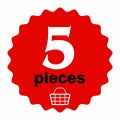 Gift City Presents Golden Tile Border StickersMultiple Quantity - 24x7 cm Black and Gold Pattern Design Wall Decorative Self Adhesive Tiles Stickers Bathroom Kitchen Sticker Wall Wallpaper Border Decoration. 