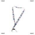 Cute lace Leaves neck strap lanyards for keys id card phone straps holder. 