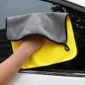 Micro fiber cloth  2 in 1 Towel  Largest Size Microfiber Towel for Car Cleaning, Waxing & Kitchen, House hold Cleaning. 