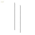 Long Tassel Dangle Drop Earrings Punk Rhinestone Earrings for Wedding Women. 