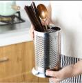 Spoon Stand - Silver Spoon Rack Stainless Steel Kitchen Utensils Holder Spoon Rack STEEL SPOON HOLDER WITH SILVER COLOR Stainless Steel Spoons / Cutlery Stand , Spoons / Cutlery Organizer. 