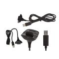 Controller Charger Cable For Microsoft Xbox 360 Wireless Controller - Black. 