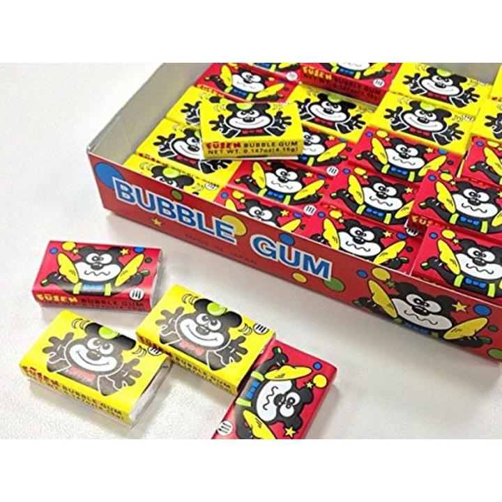 Fusen Bubble Gum | Marukawa Bear Fusen Bubble Gum Pack of 60Pieces by sfomarts