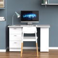 Office Table - Computer Table With 3 Drawers (Customize). 