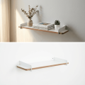 Openwood Minimal Wall-Mounted Shelf Modern Book Shalve. 