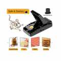 Plastic Mouse Trap Household Garden Reusable Catching Palastic Mouse Trap Mice Catcher - Universal Mousetrap Plastic Household Mousetrap Sensitive Tool - Rat Trap. Best Plastic Mouse Killer Machine For Home Office Godown. 