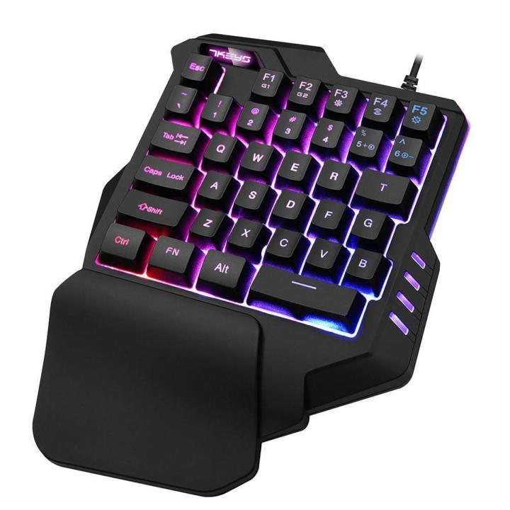 One-Handed Keyboard Gaming K108 Mechanical For PUGB Mobile Game Left Hand Small
