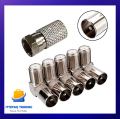 90° Right Angled Angle TV Plug Coaxial Connector Male Aerial Plug - TV Cable Pin for TV and LCD/LED with Connector RG7 L TV PIN. 