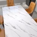 60cm × 200cm Self Adhesive Black / White , Black Gold Marble Sheet for Kitchen - Anti Oil and Heat Resistant Wallpaper. 
