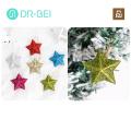Shiny Star Ornaments Sparkling Christmas Star Decorations Festive Reusable Ornaments for Xmas Tree Glittery Party Supplies Gifts. 