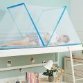 Foldable Bottomless Mosquito Net Portable Anti-mosquito Net Window. 