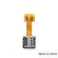 Card Extender Hybrid Dual SIM Card Adapter Sim Extension Cable Slot Durable For Mobile Phone Android Accessories. 