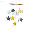 Crib Hanging Toys Felt Crib Mobile Interactive Hanging Cute Creative Bed Bell Stroller Toy for Stroller Photography Props Pram Party Bedroom. 