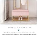 Modern Mirror Dresser with Storage Box, Shoe Rack Organizer, and Coat Rack - Long Aesthetic Mirror for Room. 