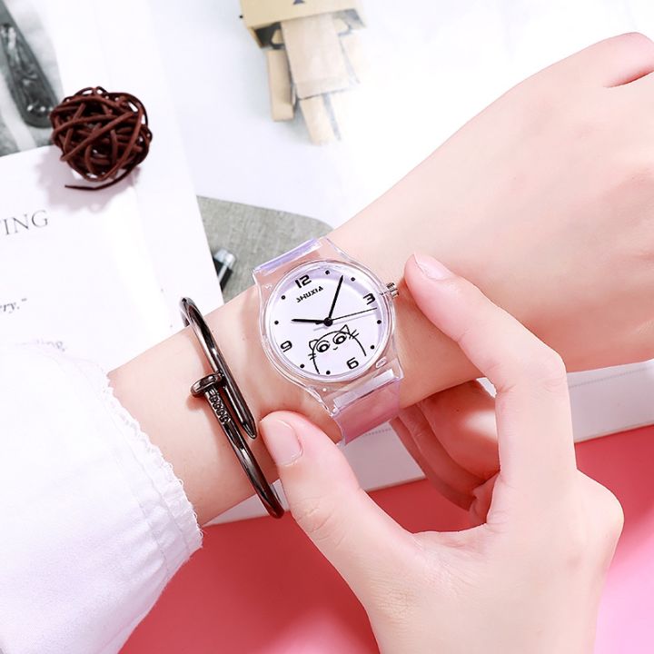 Jam%20Tangan%20Wanita%20Summer%20Transparent%20Jelly%20Watch%20Korean%20Fashion%20Woman%20Watch%20Student%20Watch%20-%20Image%204