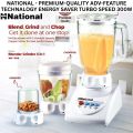 Premium Quality Juicer Machine 3-in-1 Heavy-Duty Power Blender and Grinder with Ice Crushing and Variable Speed Settings ( milkshake jug+ grinder+ blender ) heavy motor original copper winding 1.5L High-Quality Food Processor. 