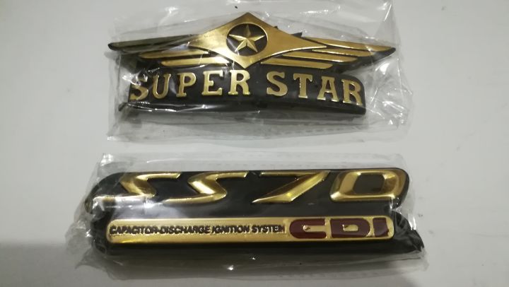 Motorcycle tenki tapa monogram fuel tank Super star bike 70cc