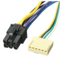 ATX PSU Power Cable 24P to 6P for HP Z220 Z230 SFF Mainboard server Workstation Black. 