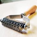 LKPCIGCXM Pet Grooming Brush, 2 Sided Undercoat Rake for Dogs & Cats,Safe Dematting Comb & Deshedding Tool for Matted Hair/Tangles. 