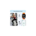 S9 ULTRA 49MM (3 STRAPS) SMART WATCH SERIES 9 WITH Metal Milanese Strap BLUETOOTH VOICE CALL 2.2 INCH HD SCREEN WITH FITPRO APP BLACK and silver. 