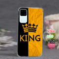 Vivo V30 Back Cover Yellow - King 2Gud Soft Phone Case For Boys. 
