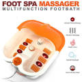 Pedi Massager Multifunction Electric Foot Spa Footbath Machine FootBath Electric Pedicure Tub Ruifengqiangqiang Foot Bath Massager Rf-368A-1 Multifunction Foot Bath SPA FOOT SPA- HEATED BATH AUTOMATIC ROLLERS, BUBBLES PEDICURE. 