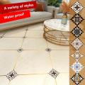 18Pcs/Set PVC Self Adhesive Ceramic Tile Stickers Waterproof Wall Sticker Art Diagonal Floor Stickers Kitchen Decorative Sticker. 