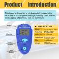 Coating Thickness Gauge LCD Digital Painting Thickness Tester Meter Paint Measure Tester Tool EM2271. 