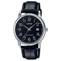 Original Casio - MTP-V002L-1BUDF - Stainless Steel Watch for Men. 
