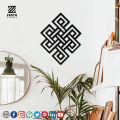 Fully Customized 3D wall decoration items, Wall Art, MDF Wall Decor, Housewarming Gift, Symbol Wall Decor, Wall Design, Wall Decoration Ideas, Endless Knot Wall Decor, Wall Design for Office, Bedroom, School (MDF) – Zento Stores. 