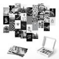 30 Black themes Aesthetic Wall Collage Kit | Photo Collage Kit For Wall Decor | 4" x 6". 