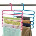 5 Layers Plastic Pants Trousers Denim Jeans Scarf Coat Plastic Hangers. 