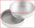 Sliver Cake pan Cake Tin Cake pans Cake Trays Cakepan Cake Baking Tool Round Shape Cake Metal Oven Baking Trays Cake Mold Bakeware Baking Tools Small Medium Large Baking Trays & Pans Metal. 