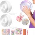 Nano tape Balloons DIY Kit, DIY Magic Double Sided Tape, Double-Sided Nano Tape, Balloons, Acrylic Tape, DIY Party Favors, Fun Toys, Craft Kit Toys, Bubble Water Balloons, Adhesive Tape. 