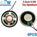 4PCS 3.5cm 0.5W 32 Ohms Speaker Small Toy Speaker. 