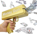 Rain Money Gun Paper Spary Machine Toy Gun Money Gun with 100 Pcs Play Money Cash Gun Party Supplies (Money glue Gun) - PMP. 