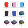 IELGY Professional solid color earphone box bag, earphone special bag. 