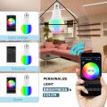 RGBW Bulb WIFI Wireless Control E27 RGB Dimmable Lamp 4.5/7W Home LED Smart Bulb 16 million color light. 