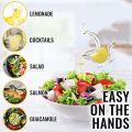Manual Lemon Juicer, Acrylic Manual Lemon Slice Squeezer, Hand Juicer for, Orange, Lemon and Lime, Bird Shape. 