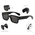 Eldorado New Classic Square Frame Sunglasses for Women & Men| Vintage Small Square Sunglasses|Glass Lens. 