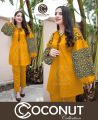 Stylish Embroidered Two Piece Dress/2pcs Stitched Dress for Women/Ready to Wear. 