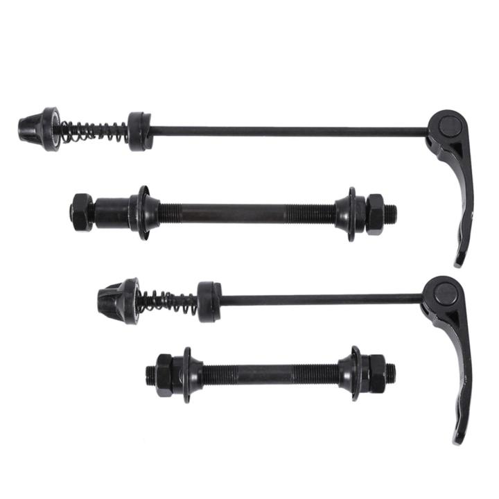 Bike Axle Quick Release Front Rear Bicycle Axle Wheel Hub (1 set)