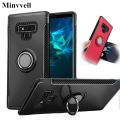 Shockproof Armor Case For Samsung Galaxy Note 9 S9 S8 Plus S7 S6 Car Ring Holder Stand Cover For iphone XS MAX X 8 7 6 6S Plus. 