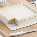 6 INCH WHITE SQUARE CAKE BASE/ BOARD SQUARE BASE PACK OF 10. 