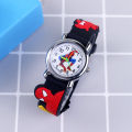 montrgio gift student relo boy rubber strap Elsa children's watch cartoon Frozen quartz watch spiderman children's clock school e. 