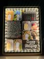 Customizable Magic Mirror Photo Frame with LED Lights | 2 in 1 Mirror and Photo Display Birthday | Anniversary | Boyfriend| Fiance | Best Friend| Brother Sister Gift | 3D Effect Frame with Lights | Couple Gift. 